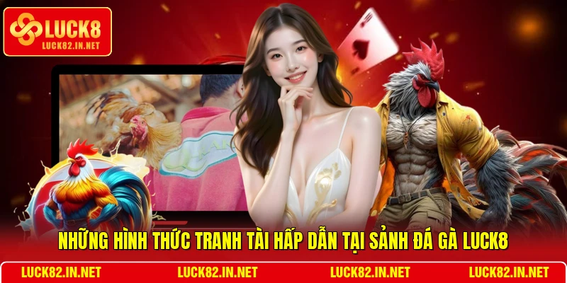 Những hình thức tranh tài hấp dẫn tại sảnh đá gà LUCK8